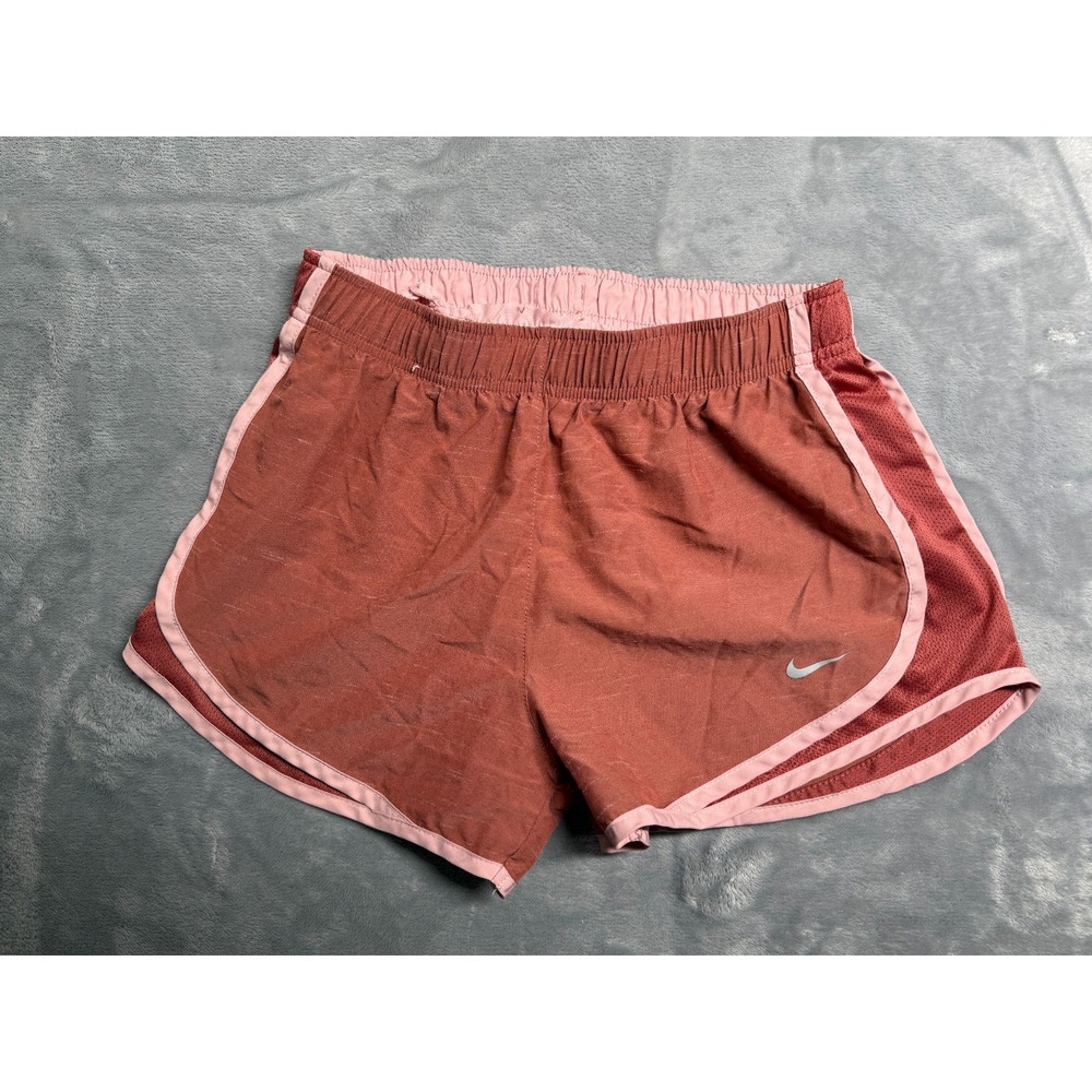 Nike Running Shorts Womens XS Canyon Rust Performance Elastic Waist Activewear